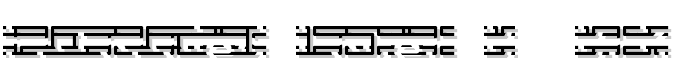 Entangled Layer B -BRK- font